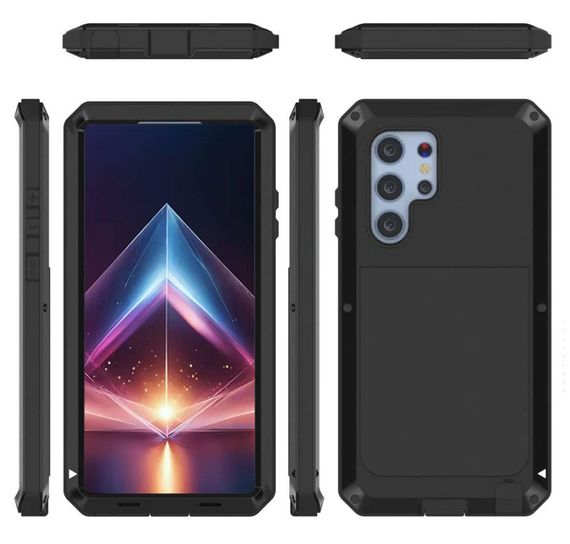 Протиударний чохол Primo Doom Armor для смартфона Samsung Galaxy S24 Ultra (SM-S928) - Black | Зображення 1