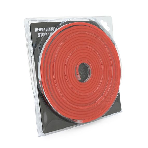 Стрічка світлодіодна в силіконі 3528, 12V, 5 метрів, IP67, Red | Зображення 1