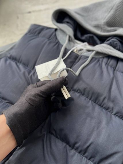 Жилет Brunello Cucinelli dark blue v102 | Зображення 4
