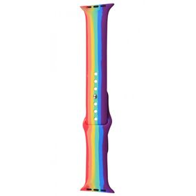Ремешок Apple Watch Sport Band 42/44/45/49 mm (M) 2pcs, ремешки для умных часов, ремешок для часов apple pride