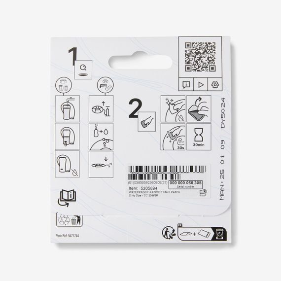 Латки ремонтні водонепроникні прозорі - One Size | Зображення 1