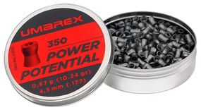 Кулі Umarex Power Potential 0.67 г калибр 4.5 Кулі для пневматики Пульки для пневматики Кулі свинцеві Пульки