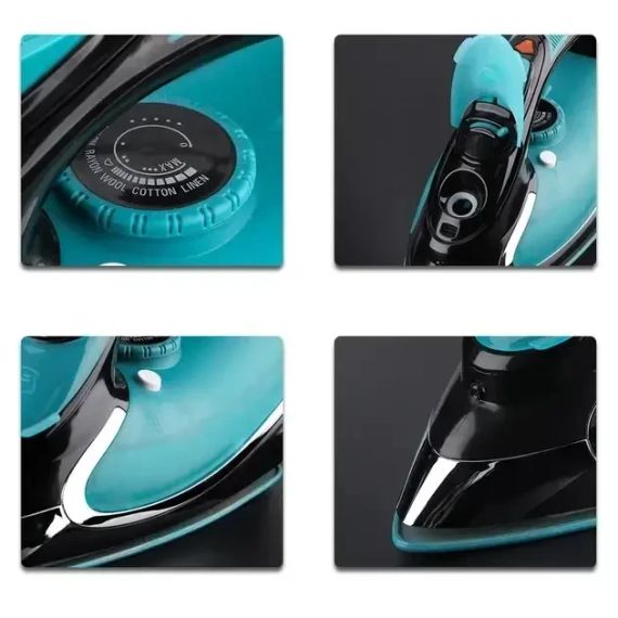 Акумуляторна праска Domotec MS-1210B з відпарювачем 2400 Вт | Зображення 5