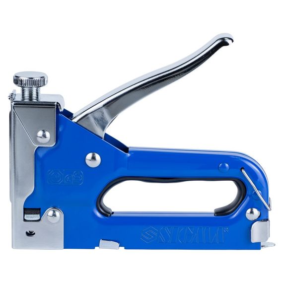 Степлер Sigma з регулятором для скоб 4-14мм (синій) (2821011) | Зображення 5