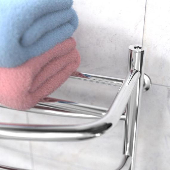 Водяна рушникосушарка Laris Євромікс П10 500 х 900 з полицею | Зображення 5