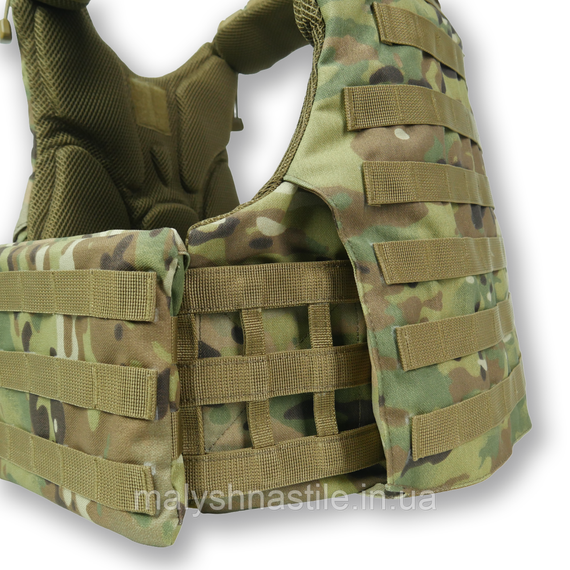 Бронежилет Militex Modular X-1 (Збільшена площа захисту) Multicam | Зображення 4