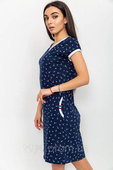 Плаття жіноч., колір темно-синій, розміри M, 4XL, L, XL, XXL, XXXL FA_004011 | Зображення 2