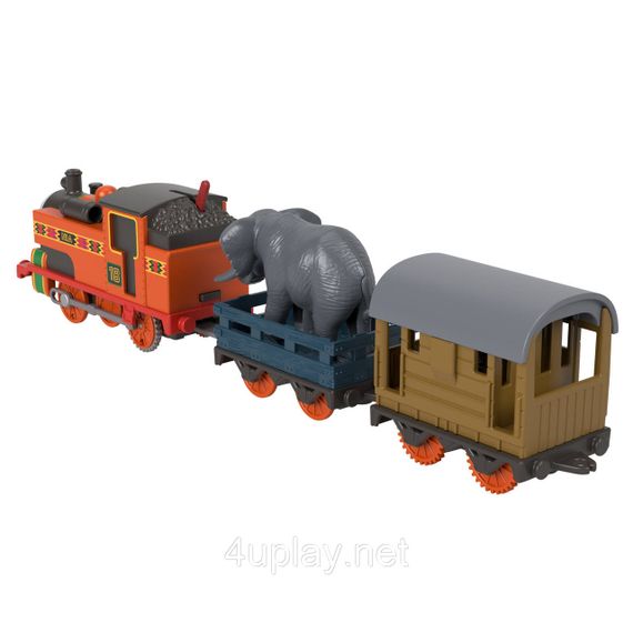 Классический моторизованный поезд Ния из юбилейной серии к 80-летию Thomas & Friends Оригинал Fisher-Price | Зображення 4