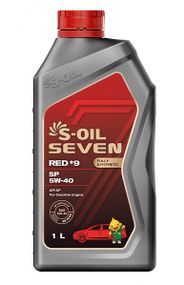 Моторна олива S-OIL 7 RED #9 SN 5W-20 1л.