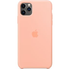Чохол Silicone Case (AA) для Apple iPhone 11 Pro Max (6.5") Жовтогарячий/ Grapefruit
