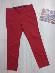Чоловічі штани чіноси 33/32 slim