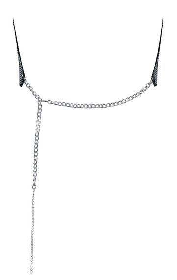 Чорний топ Cottelli Collection Metal Top black 2450542 S-L Sex Aura | Зображення 6