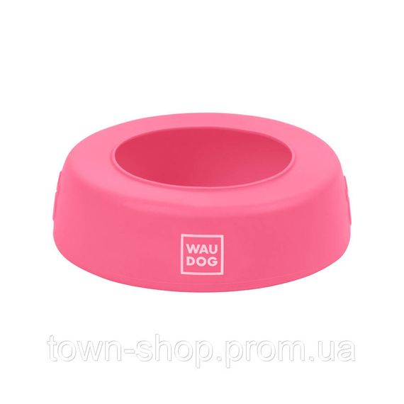 Миска-непроливайка  WAUDOG Silicone, 750 мл розовый | Зображення 3