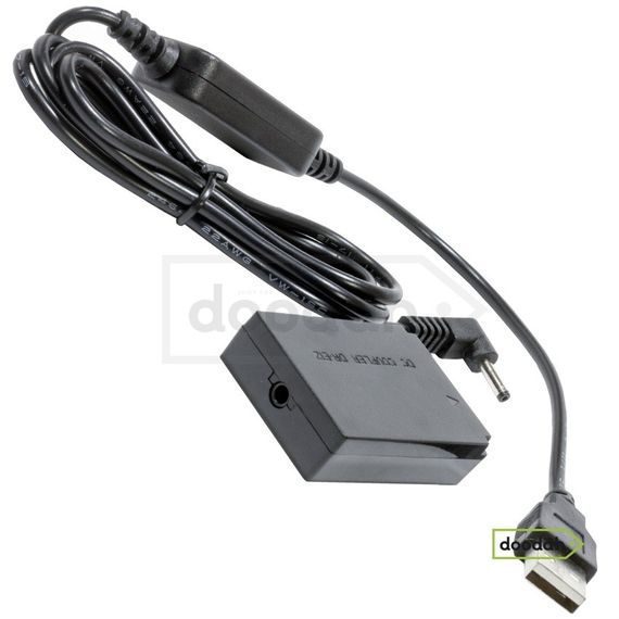 Мережевий адаптер Coupler DR-E12 USB "імітатор батареї" LP-E12 для Canon EOS M - гарантія! | Зображення 3