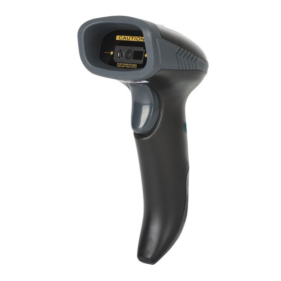 1D та 2D CMOC+CCD сканер штрих-кодів, QR кодів дротовий Mobitehnika MT-625 чорний (МТ-625) | Зображення 1