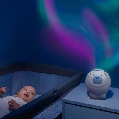 Нічник Chicco проектор First Dreams Полярне ведмежа Рожевий (11558.10) | Зображення 1