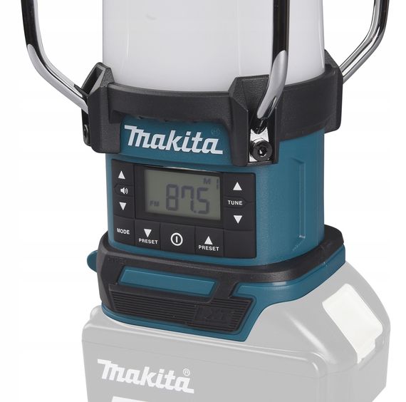 Радіоприймач з ліхтарем акумуляторний Makita DMR055 (LXT, FM/AM, 3 Вт, 260 Лм, без акумуляторів та зарядного пристрою) | Зображення 4