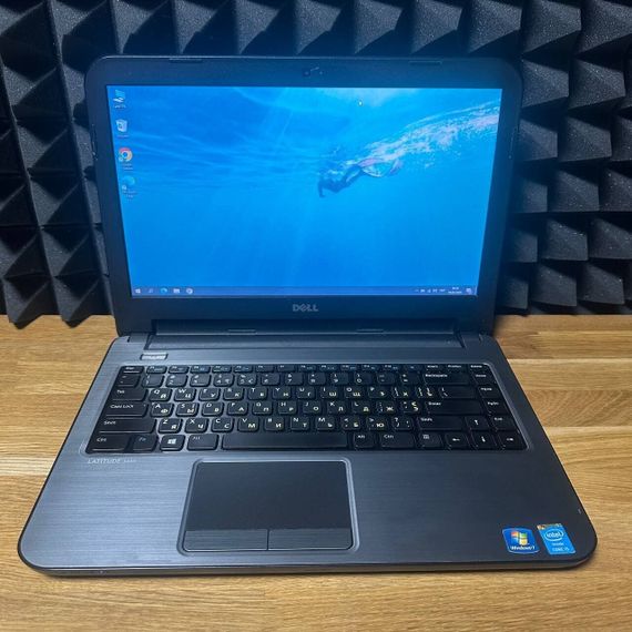 Ноутбук Dell Latitude 3440 / 14" (1366x768) TN / Intel Core i3-4030U (2 (4) ядра по 1.9 GHz) / 8 GB DDR3 / 128 GB SSD / Intel HD Graphic 4400 / WebCam / DVD-ROM б/в | Зображення 1