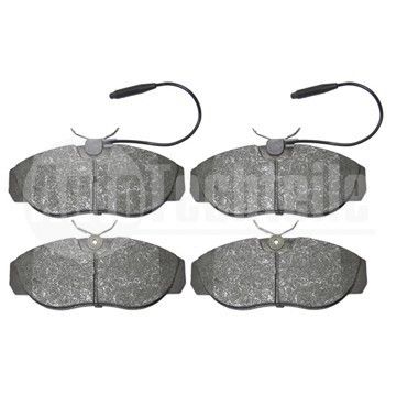 Колодки тормозные передние Citroen Jumper/Fiat Ducato/Peugeot Boxer, AutoTechteile, 504 0189, 36883