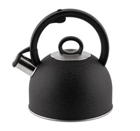 Чайник 2.5 л Vinzer Nero 50010 из нержавеющей стали со свистком для всех типов плит