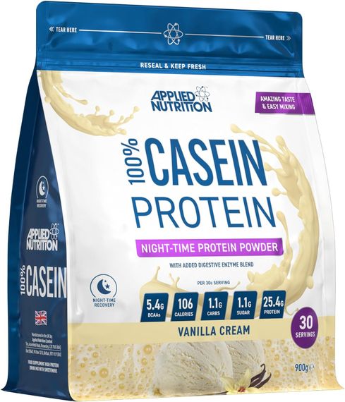 Мицеллярный казеин Applied Nutrition​​​​​​​ Micellar Casein 900 g (Vanilla Cream)