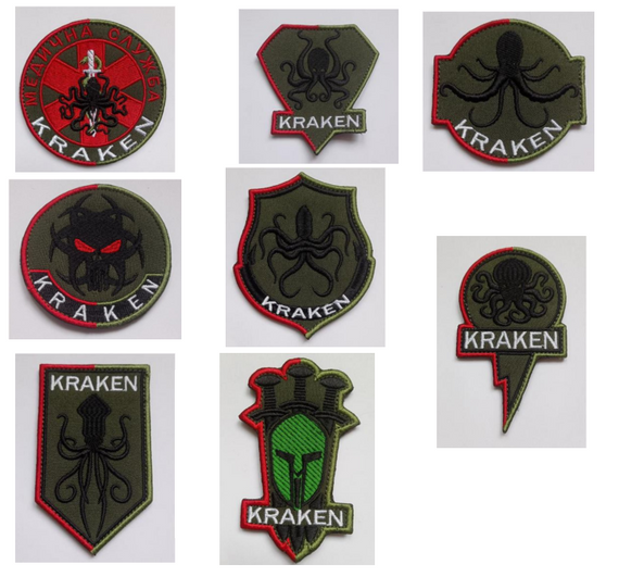 Шеврон КРАКЕН (9шт) | Зображення 2