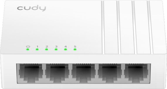 Комутатор Cudy FS105D, 5 портовий 10/100 Mbps Desktop Switch | Зображення 1