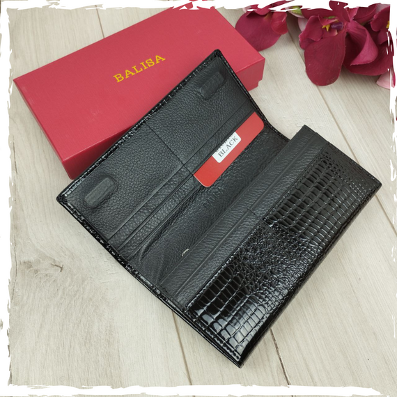 Кошелек женский из натуральной кожи на магните. Кошелек женский. Кошелек кожаный | Зображення 5