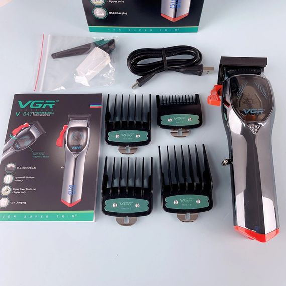 Машинка для стрижки з потужним мотором XPRO VGR V-647 (43967-V-647_1004) | Зображення 3