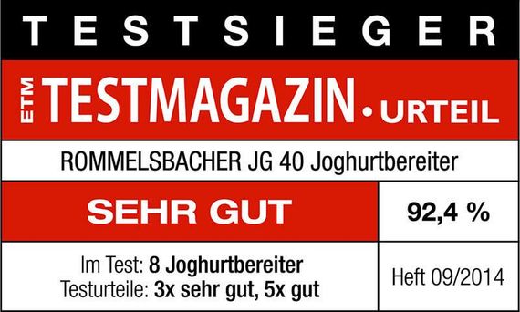 Йогуртниця Rommelsbacher JG 40 | Зображення 6