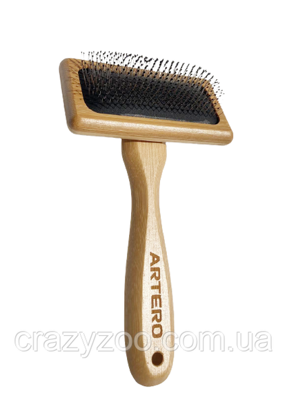 Пуходерка для собак и котов Artero Romeo S Nature Collection с защитным покрытием на зубцах 9x5x1.1 см P939 | Зображення 4