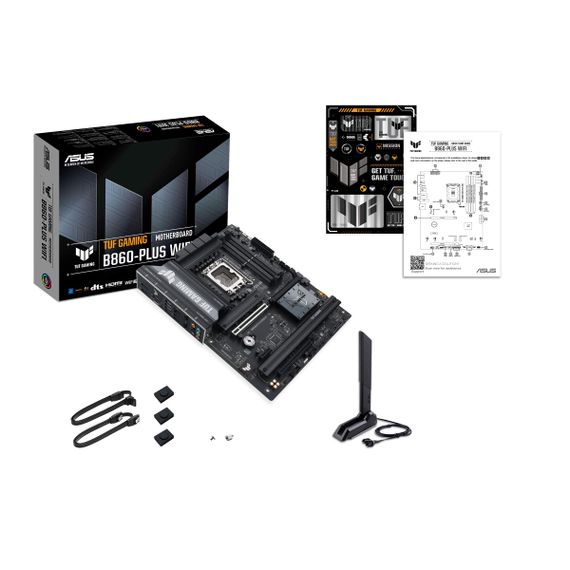 Материнcкая плата ASUS TUF GAMING B860-PLUS WIFI s1851 B860 2xDDR5 M.2 DP HDMI USB Type-C Wi-Fi BT ATX 90MB1JL0-M0EAY0 | Зображення 1