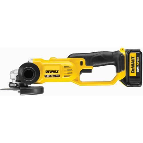 Шлифмашина угловая - болгарка аккумуляторная 125мм  DeWALT DCG412N | Зображення 2