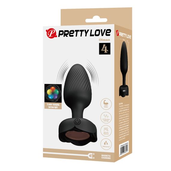 Анальный стимулятор с вибрацией PRETTY LOVE - Olman 4, BI-040184 sexstyle | Зображення 7