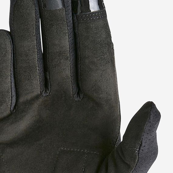 Рукавички повітропроникні для велоспорту чорні - 2XL | Зображення 3