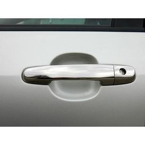 Накладки на ручки (4 шт, нерж) Carmos - турецька сталь для Chery Tiggo I 2005-2014рр