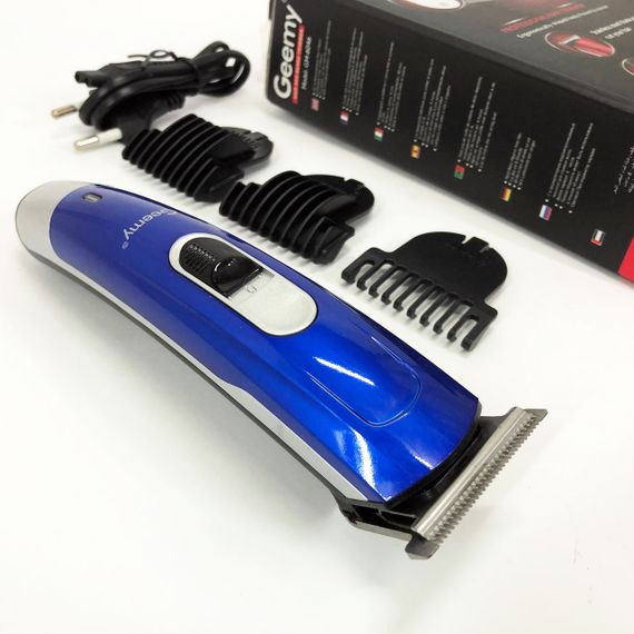 Універсальна машинка для стрижки голови та бороди Gemei GM-6046, Тример для самостійної стрижки волосся XI-45