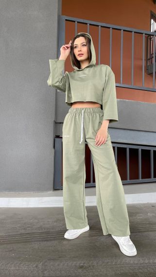 Жіночий Спортивний костюм Calvin Klein колір оливка | Зображення 6