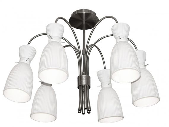 Люстра подвесная паук E14 60W CH (BR-454S/6)