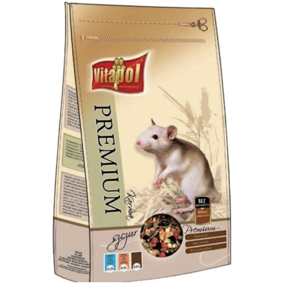 Корм для щурів Vitapol Premium 750 г (5904479001528) | Зображення 1