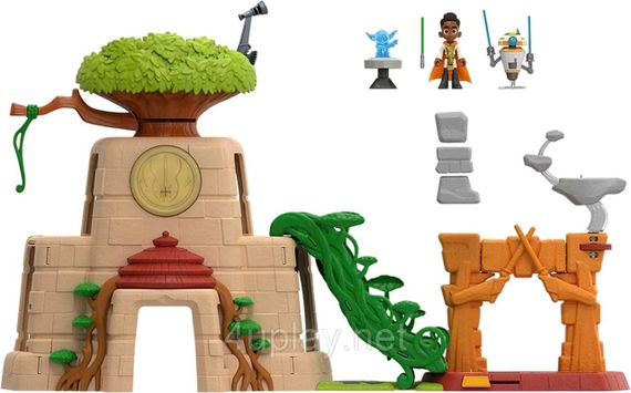 Ігровий набір Hasbro Star Wars Young Jedi Adventures Tenoo Temple Зоряні війни Храм Тено | Зображення 5