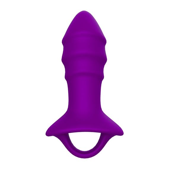 Анальная игрушка с вибро Kylin purple (with remote) Sex Aura | Зображення 2