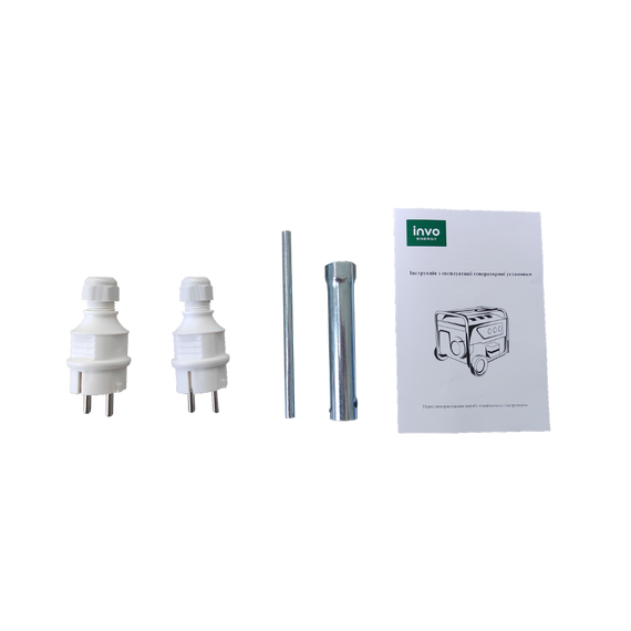 Генератор бензиновый INVO H3150-G 2.8 кВт Бензогенератор бензиновый генератор Генератор 3 кВт Электрогенератор | Зображення 4