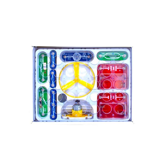 Электронный конструктор "Первые шаги в электронике" DOKA D70709 набор А, 15 схем, свет | Зображення 3