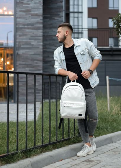 Рюкзак Sambag Zard 0STn білий 46 x 28 x 13 см (25018008m) | Зображення 5