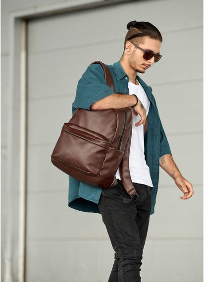 Чоловічий рюкзак Sambag ZARD LST шоколадний 46 х 28 х 13 см (25018020m) | Зображення 6