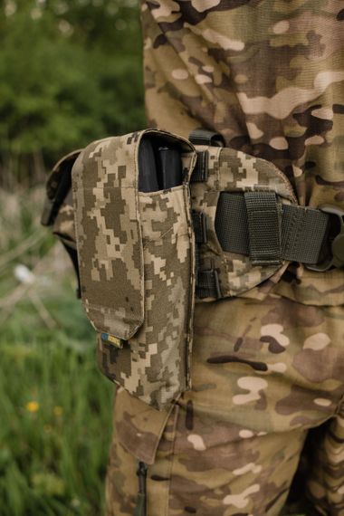 Тактичний підсумок під 2 магазина KIBORG GU Double Mag Pouch Pixel | Зображення 8