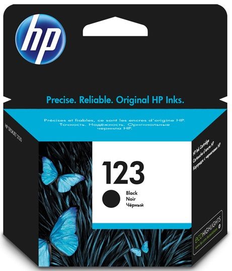 Картридж HP No.123 DJ 2130/2620/2630/3639 Black (F6V17AE)