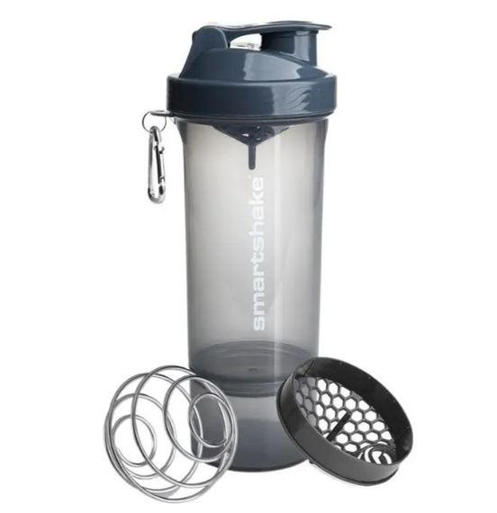 Шейкер спортивний SmartShake Slim 500 мл Gray (10252901)