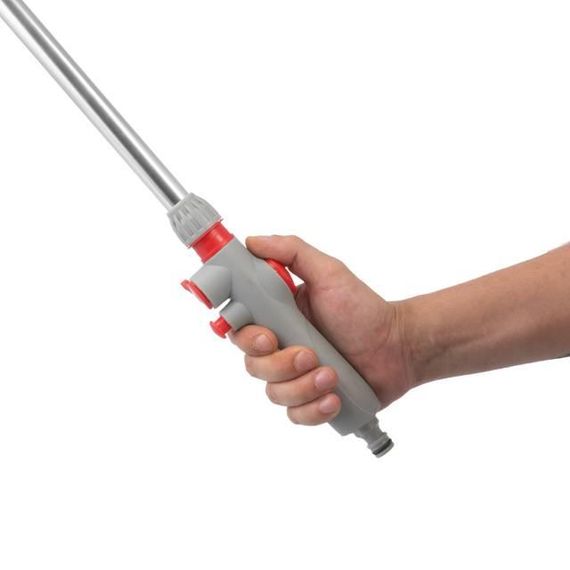 Пістолет-розпилювач для поливу на телескопічній штанзі 90-120 см, 9 функцій INTERTOOL GE-0043 | Зображення 8